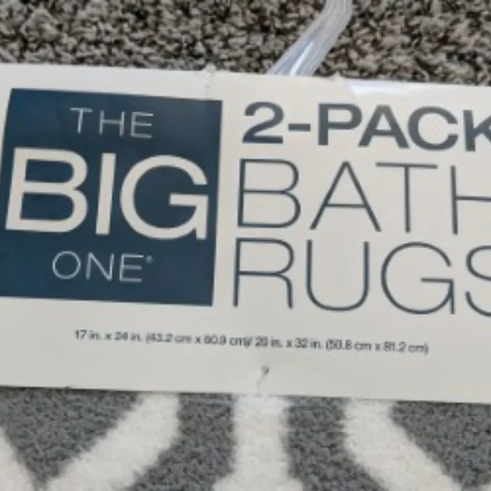 Bath rug set - NEW